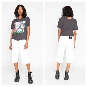 Free People x Sandrine Rose - NWT Bermuda Jeans Shorts